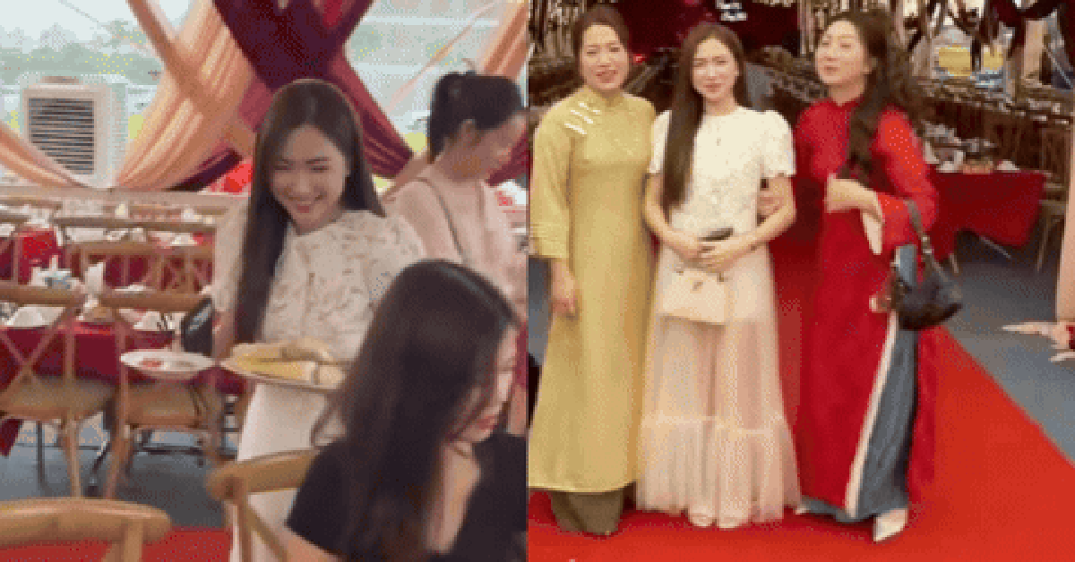 Hoà Minzy về nhà Văn Toàn ăn cưới còn tự tay vào bếp bê cỗ, phản ứng lạ khi bị trêu là “em dâu hụt”