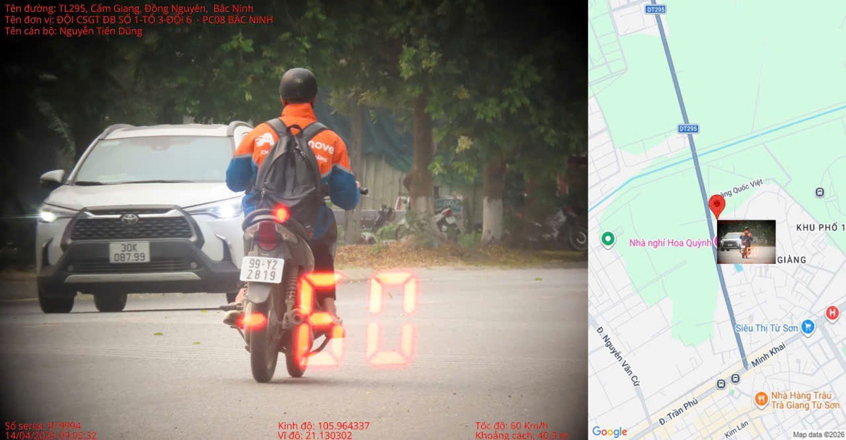 611 chủ xe máy, ô tô có biển số sau nhanh chóng nộp phạt nguội theo Nghị định 168