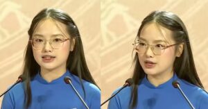 5 phút “gây bão”, nhận triệu lượt xem của nữ sinh Hà Tĩnh: Người đâu đã xinh còn tự tin, giỏi giang thế này!