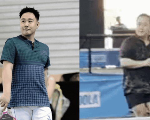 Nhìn Trung Quân Idol vậy mà không phải vậy, trên sân pickleball lạ lắm!