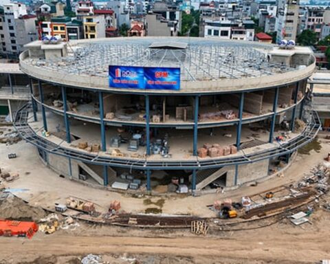 Bến xe hiện đại bậc nhất Thủ đô dần lộ hình hài