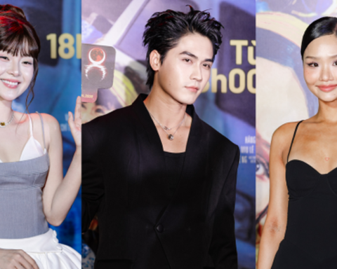 Thảm đỏ Đại Tiệc Trăng Máu 8: Tam Triều Dâng – Võ Điền Gia Huy quá đẹp