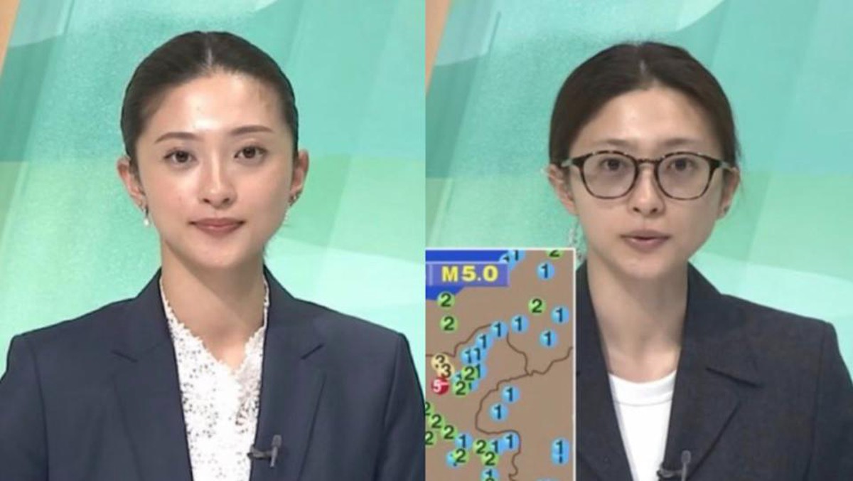 Nữ MC thời tiết lên sóng trực tiếp với gương mặt mộc gây tranh cãi