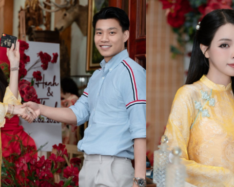 Ảnh nét căng: Văn Thanh mang trap xịn xò đến nhà vợ “trâm anh thế phiệt” dạm ngõ, trao ngay “thẻ lương” cực uy tín