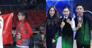 “Cưng xỉu”: Con trai Khánh Thi – Phan Hiển ăn mừng cực sung khi bố giành HCV, bản thân cũng vô địch Đông Nam Á