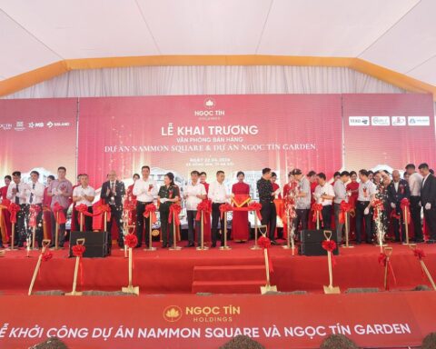 Lễ khởi công và ra mắt văn phòng bán hàng dự án NAMMON Square và Ngọc Tín Garden