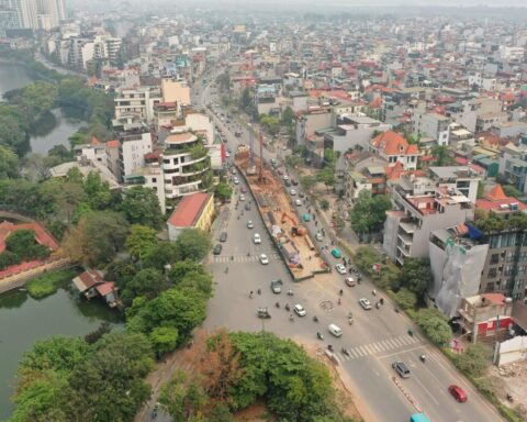 Cầu Tứ Liên tăng tốc GPMB, kích hoạt siêu giá trị Tây Hồ Tây