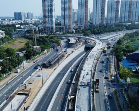 Hạng mục lớn thứ 4 nút giao An Phú về đích dịp 30-4