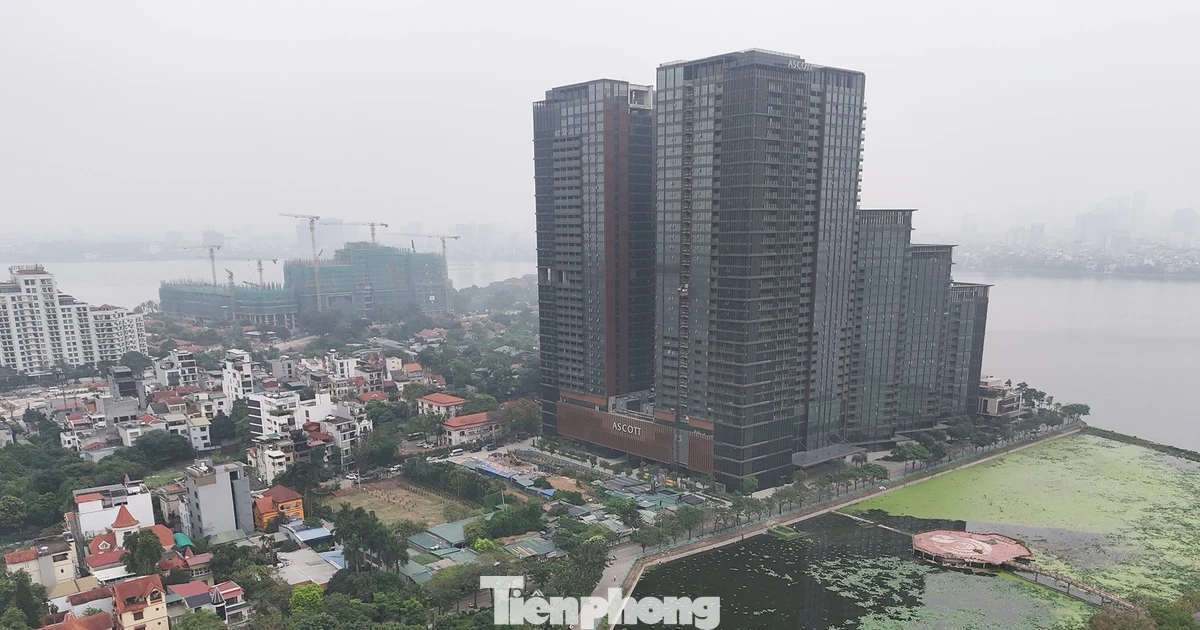 Cận cảnh khu đất làm công viên sinh thái sát Hồ Tây