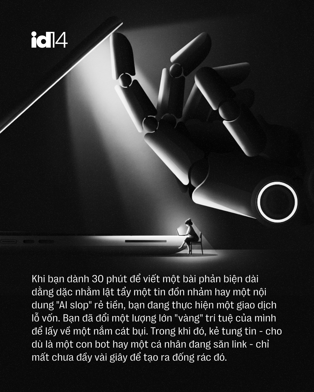 Càng cố phản biện, bạn càng là 