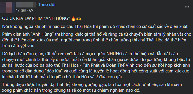 Review cực nóng Anh Hùng: Thái Hòa xứng tầm "nóc nhà" diễn xuất, một cái tên gây ức chế cực độ- Ảnh 2.