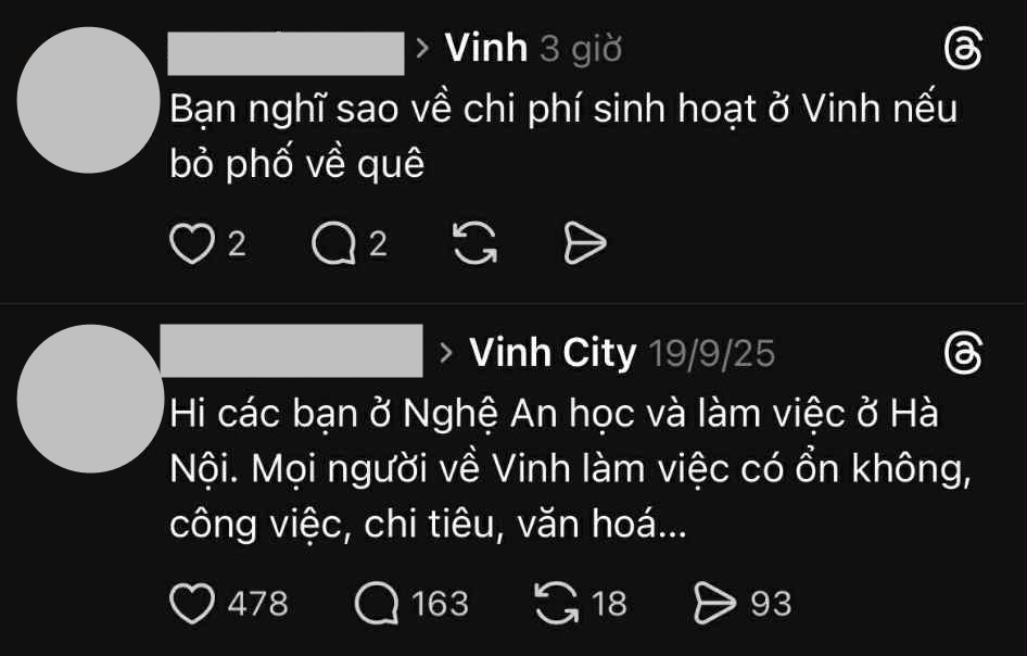 Xu hướng dịch chuyển đến Hà Nội, Huế, Nghệ An để sống: Làm sao kiếm tiền và 