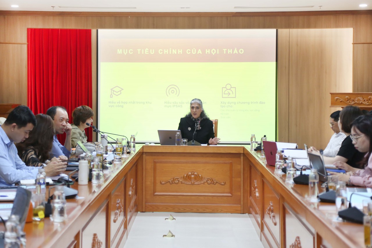 Bộ Tài chính đào tạo 5 Chuẩn mực kế toán công quốc tế Bộ Tài chính đào tạo 5 Chuẩn mực kế toán công quốc tế