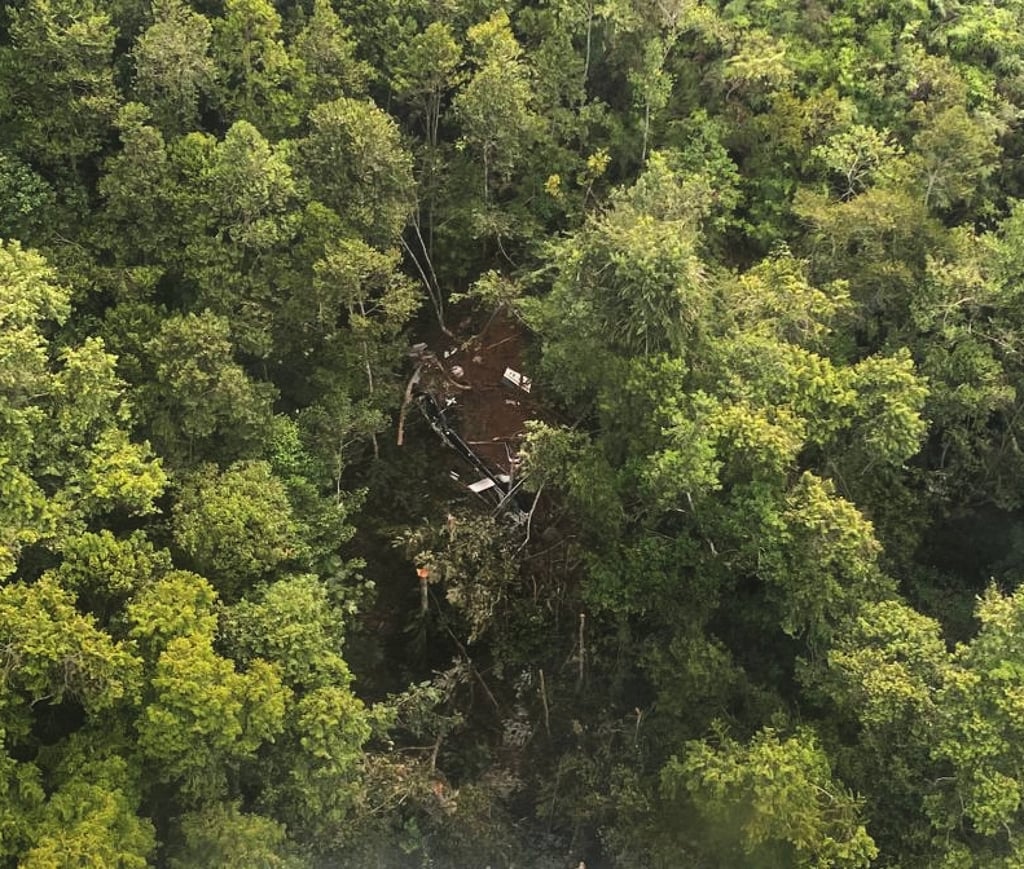 Hiện trường thương tâm vụ Airbus H130 mất liên lạc sau 5 phút cất cánh, toàn bộ người trong khoang thiệt mạng- Ảnh 1.