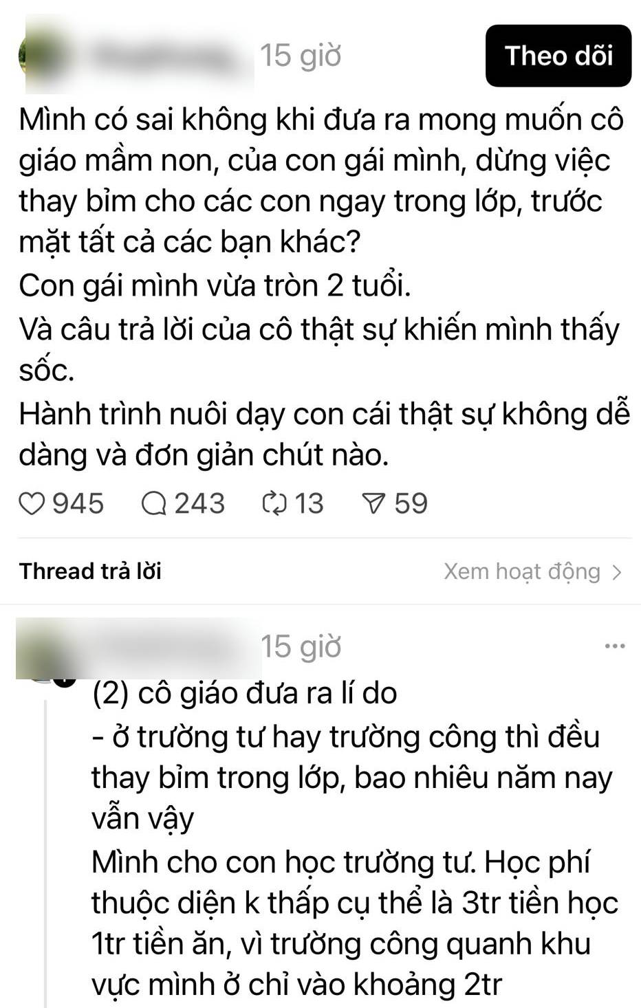 Đề xuất 1 vấn đề, bà mẹ TP.HCM bị chê 