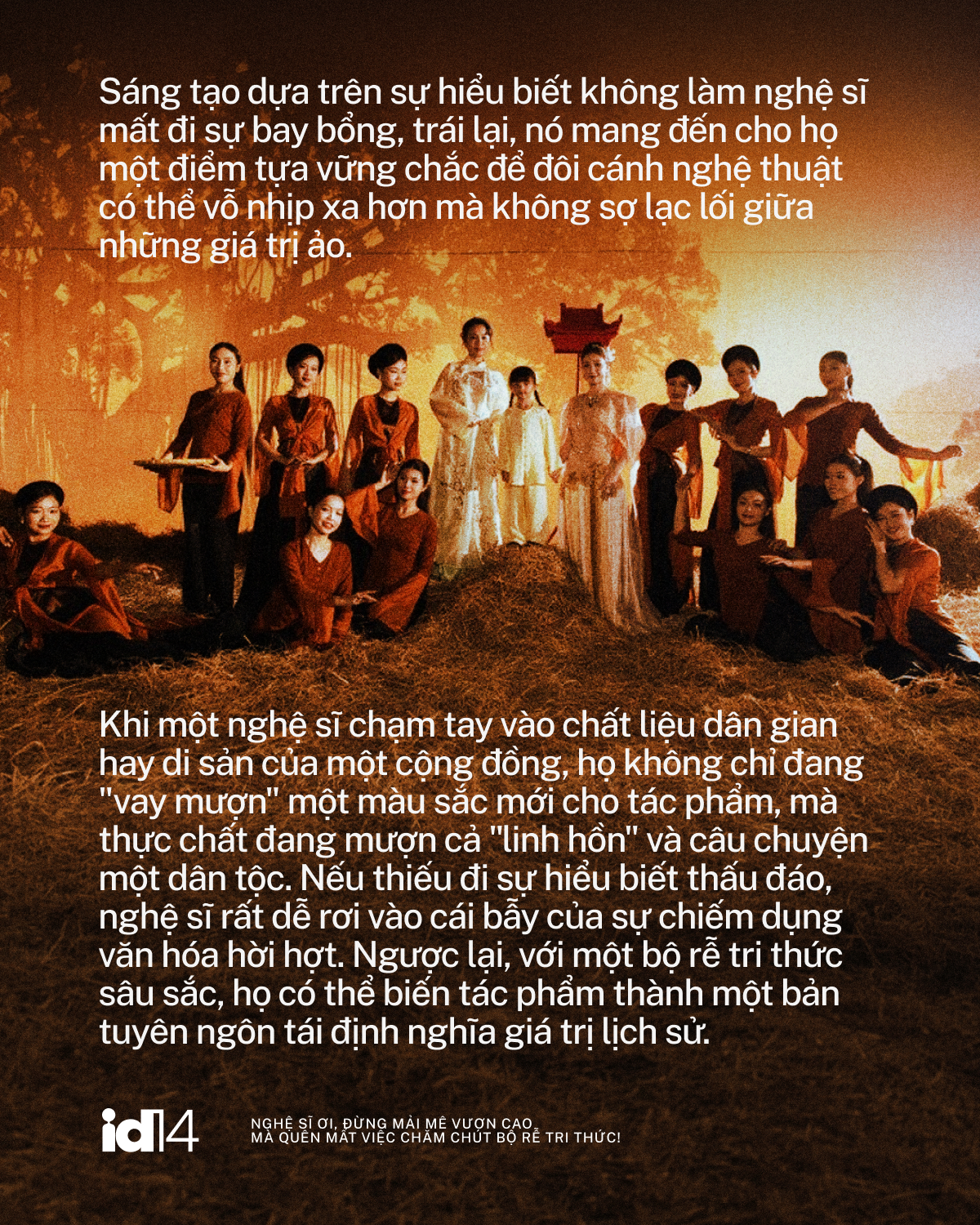 Nghệ sĩ ơi, đừng mải mê vươn cao mà quên mất việc chăm chút bộ rễ tri thức!- Ảnh 4.
