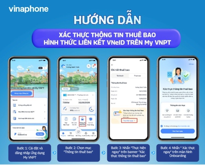Hướng dẫn cách xác thực sinh trắc học với thuê bao di động- Ảnh 5.