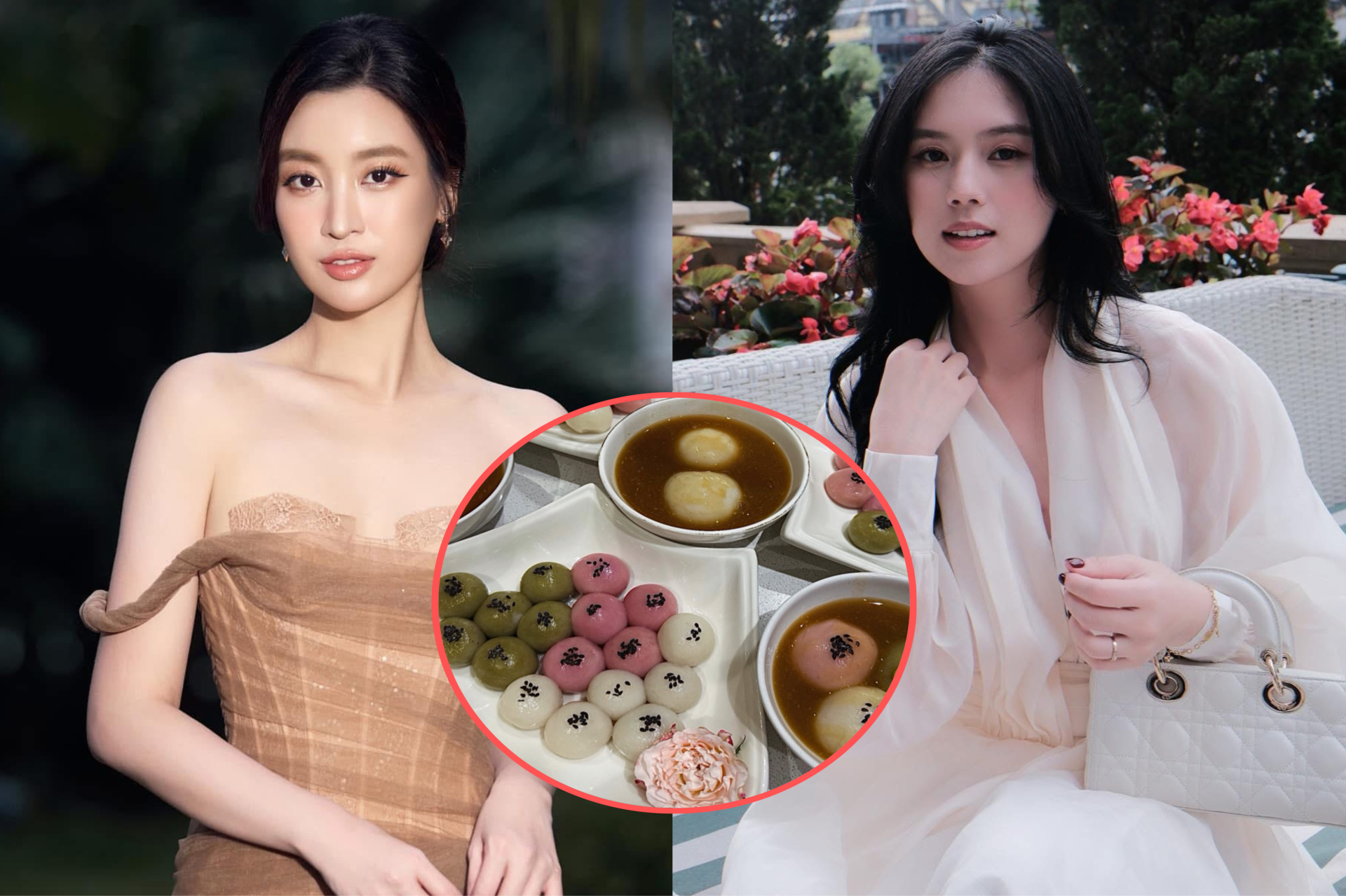Đỗ Mỹ Linh, Ngô Tố Uyên - vợ Thành Chung khoe mâm cúng tết Hàn thực: Ai khéo léo hơn?- Ảnh 1.