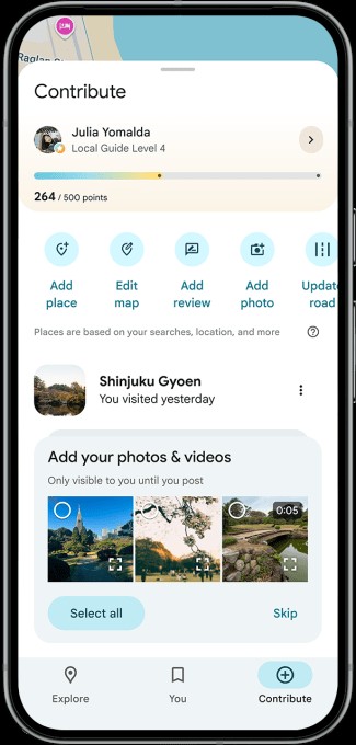 Google Maps dùng Gemini tự đặt chú thích ảnh, người dùng không cần nghĩ - Ảnh 2.