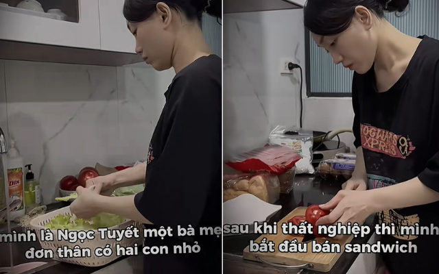 Hoa hậu làm “mẹ đơn thân bán sandwich, đi giúp việc” ở Hà Nội bỗng khoá sạch clip, tiết lộ lý do tạm nghỉ bán - Ảnh 1.