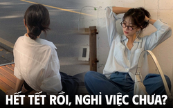 Dân văn phòng “chờ qua Tết nghỉ việc”: Giờ hết Tết thật rồi vẫn thấy sao quá khó nói