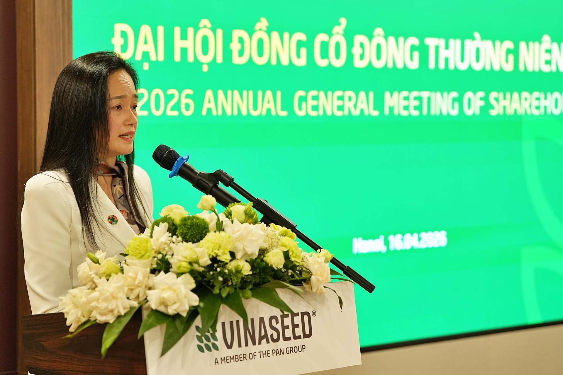 Chủ tịch Vinaseed (NSC) Nguyễn Thị Trà My: 