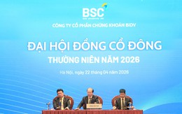 ĐHĐCĐ Chứng khoán BIDV (BSC): Mục tiêu lợi nhuận 700 tỷ năm 2026, quyết tâm nâng quy mô vốn gấp đôi lên 11.000 tỷ đồng