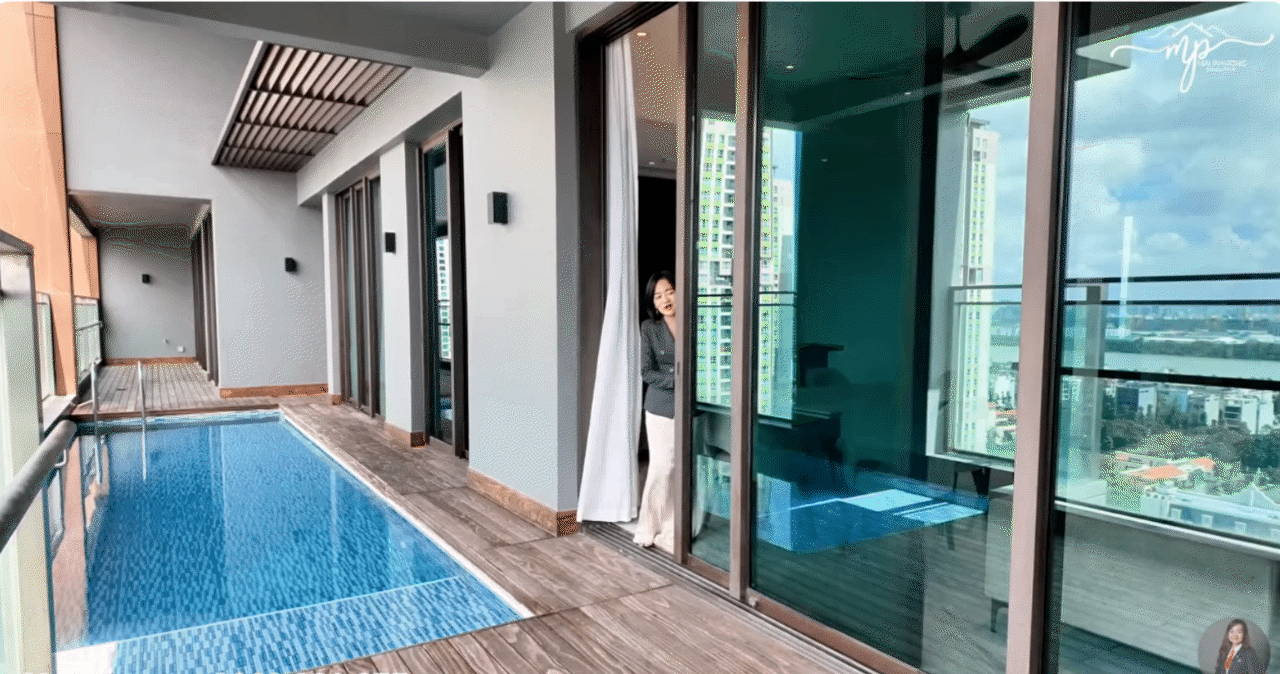 Cận cảnh khu chung cư cap cấp mà nhà Trấn Thành đang ở: Mỗi căn hộ đều có thang máy riêng, mức giá bán khoảng 131 triệu/m2- Ảnh 16.