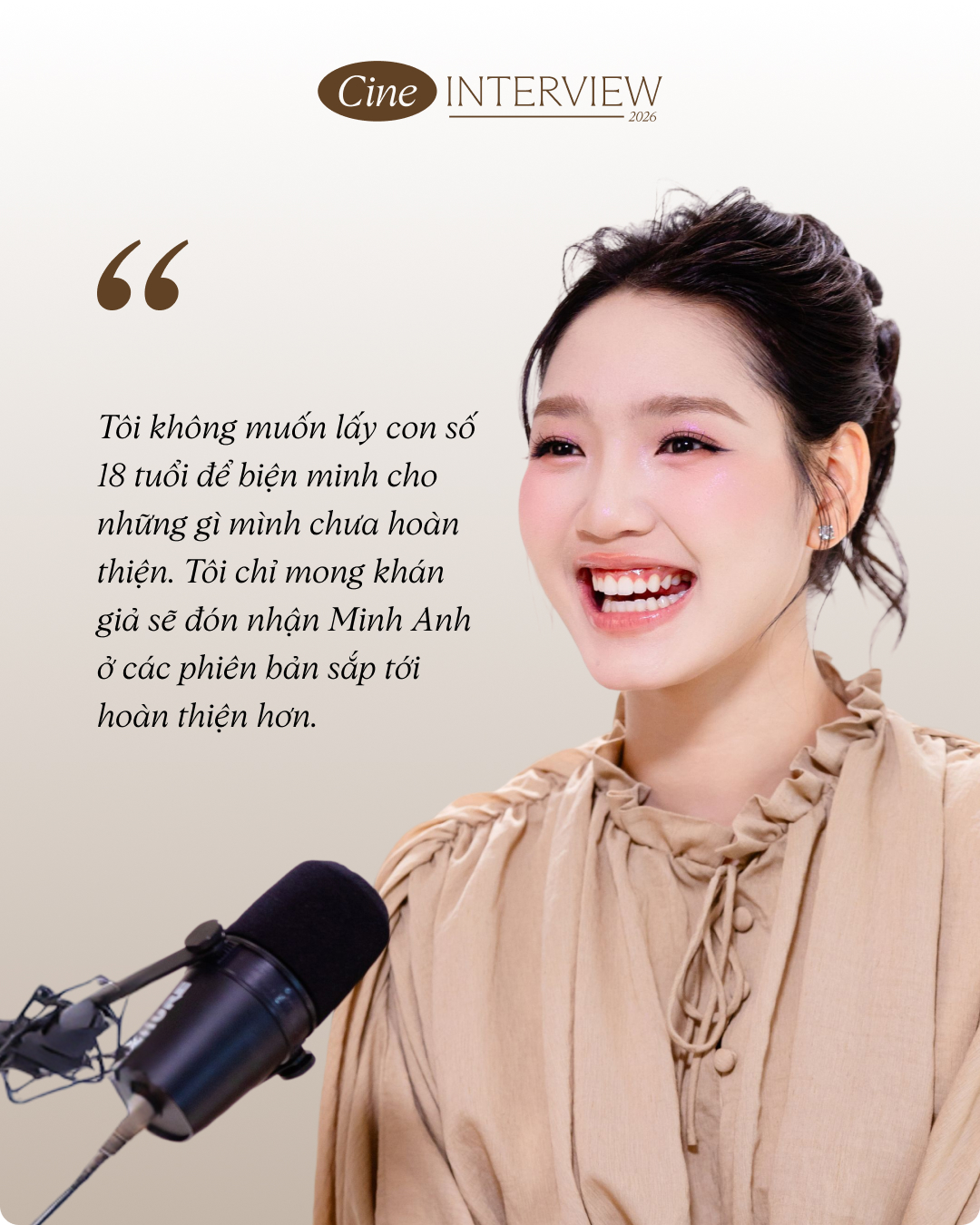 Đoàn Minh Anh và vía 3 phim trăm tỷ: Khán giả nói "ăn may" cũng đúng, thật sự cuộc đời tôi quá may mắn- Ảnh 5.