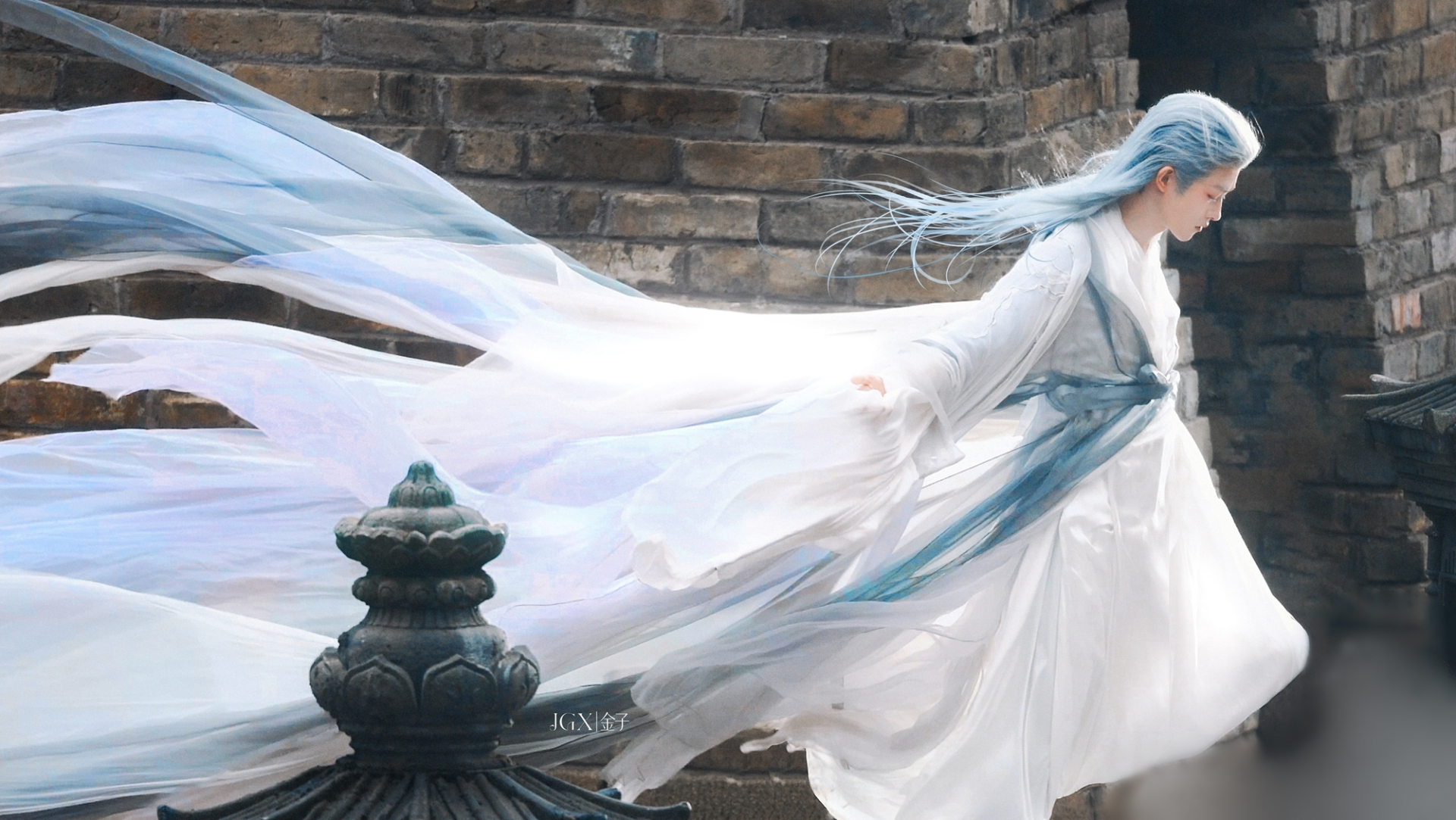 Lộ diện Tiểu Long Nữ bản nam đẹp chả kém Lưu Diệc Phi: Thanh lãnh như sương, phiêu dật như tiên, trăm năm khó tìm- Ảnh 12.