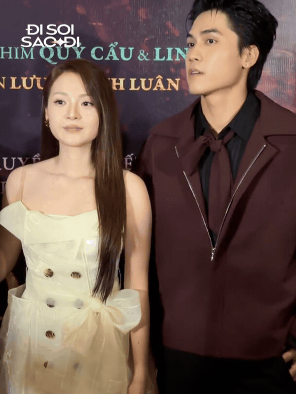 Thảm đỏ HOT nhất hôm nay: Tam Triều Dâng - Võ Điền Gia Huy dính như sam, Jun Vũ - Thuý Ngân đẹp loá cả mắt- Ảnh 4.