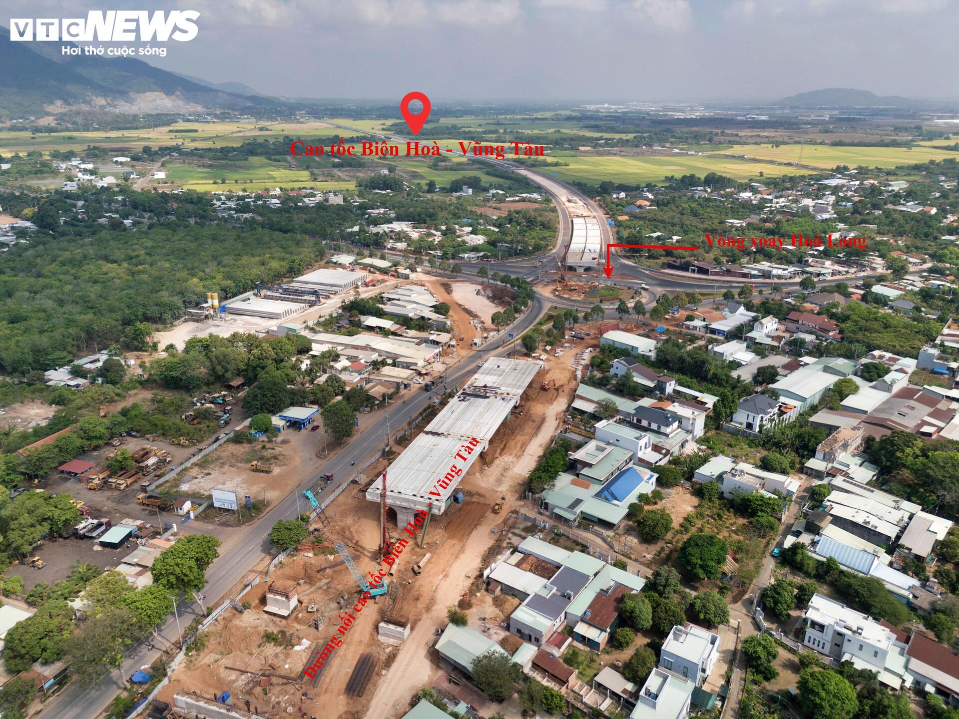 Tăng tốc thi công đường 13.900 tỷ nối cao tốc Biên Hòa ra biển TP.HCM- Ảnh 1.