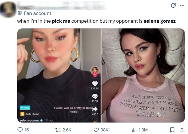 Mặc áo có dòng chữ lạ, Selena Gomez bị gắn mác "pick me girl"- Ảnh 5.
