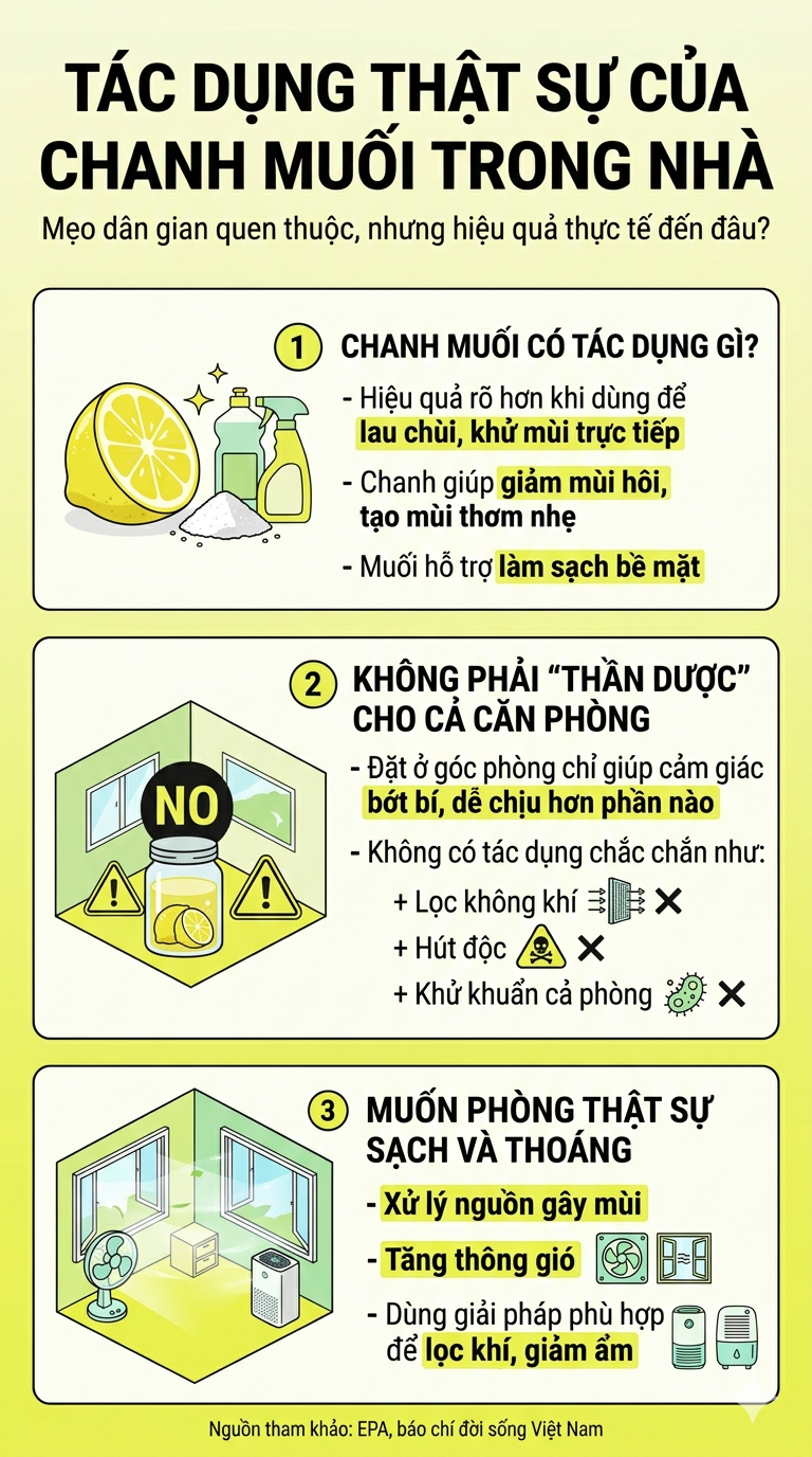 Không phải mê tín, giờ mới biết vì sao nhiều nhà luôn đặt 1 bát chanh muối ở góc phòng- Ảnh 3.