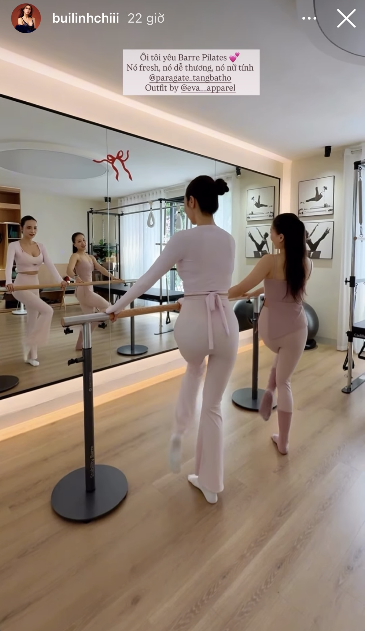 Con dâu cựu chủ tịch, “phó giám đốc” trong phim Việt để lộ ảnh trong phòng tập: Giàu, đẹp, vẫn kỷ luật- Ảnh 5.