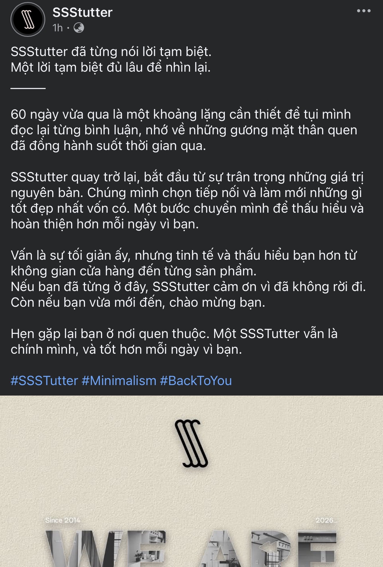 SSStutter và chiêu marketing gây phẫn nộ: Suốt ngày tuyên bố đóng cửa, chia tay rồi lại mở ra như trò đùa!- Ảnh 1.