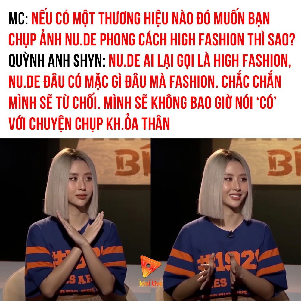 Thái độ của Quỳnh Anh Shyn trước lời mời chụp ảnh nude "high fashion" được đào lại- Ảnh 3.