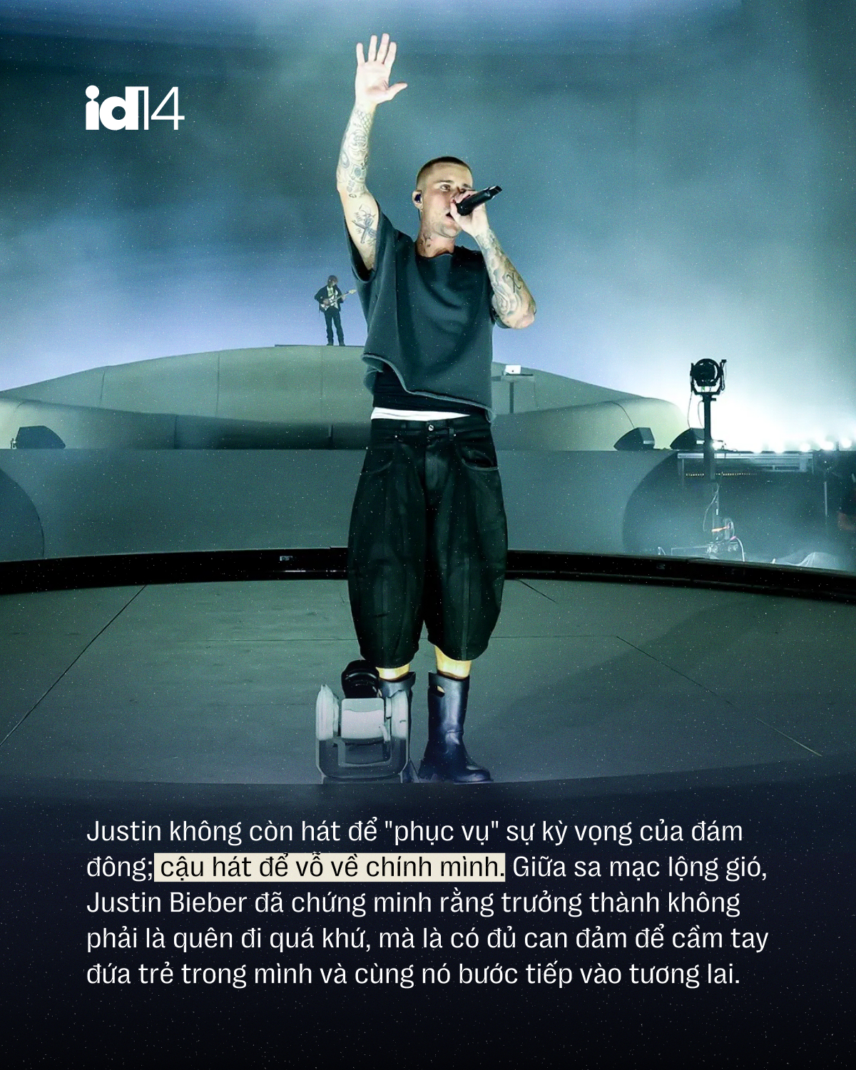 Justin Bieber tại Coachella 2026: Khi Hoàng tử nhạc Pop không còn nợ thế giới này bất cứ điều gì - Ảnh 9.