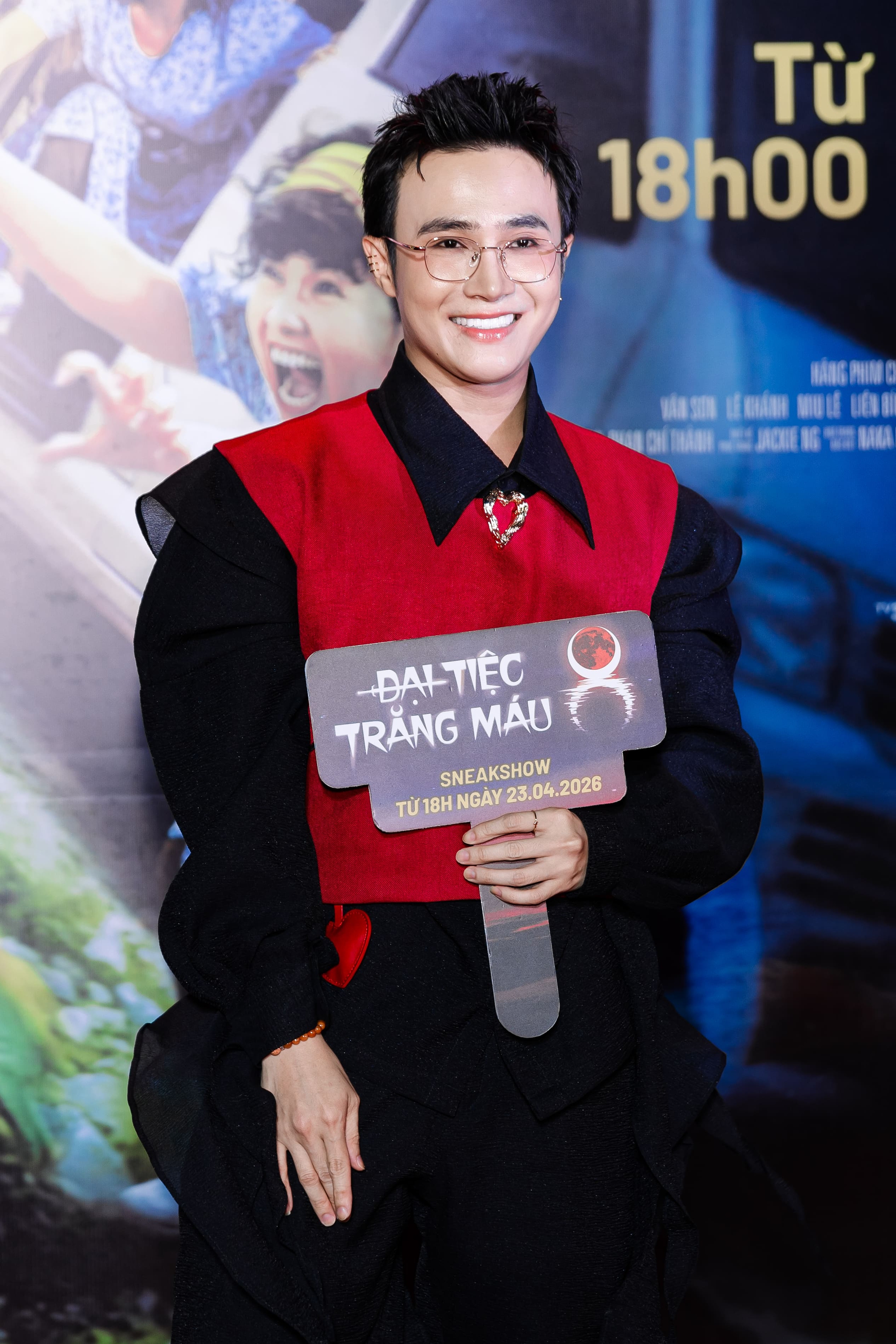 Thảm đỏ Đại Tiệc Trăng Máu 8: Tam Triều Dâng - Võ Điền Gia Huy đẹp đôi chết mất, visual Miu Lê gây sốc MXH- Ảnh 18.