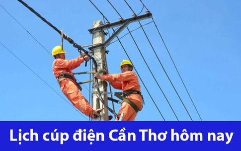 Tra cứu lịch cúp điện Cần Thơ hôm nay Chủ Nhật ngày 5/4/2026