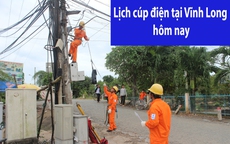 Tra cứu lịch cúp điện Vĩnh Long hôm nay Chủ Nhật ngày 5/4/2026