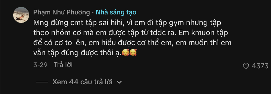 Louis Phạm bị chê cựu vận động viên quốc gia mà tập gym tư thế sai bét, lên tiếng: "Em muốn thì vẫn tập đúng được thôi"- Ảnh 3.