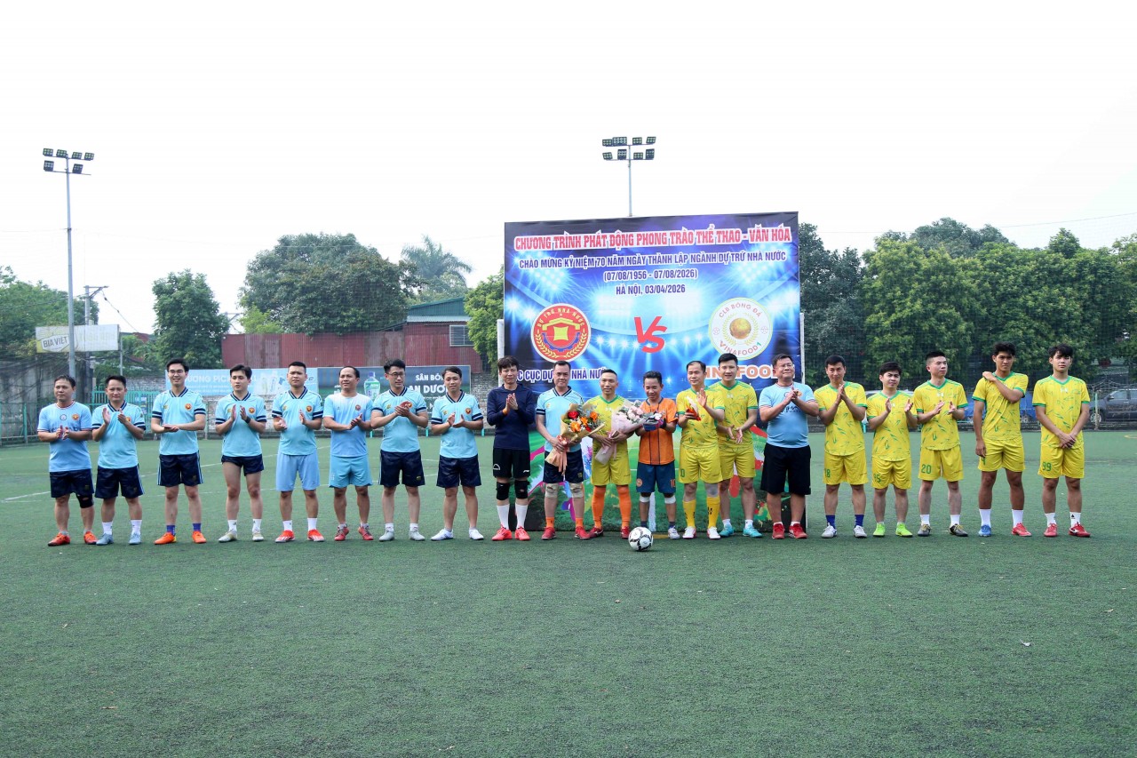 Cục Dự trữ Nhà nước phát động phong trào văn nghệ, thể thao trong toàn ngành