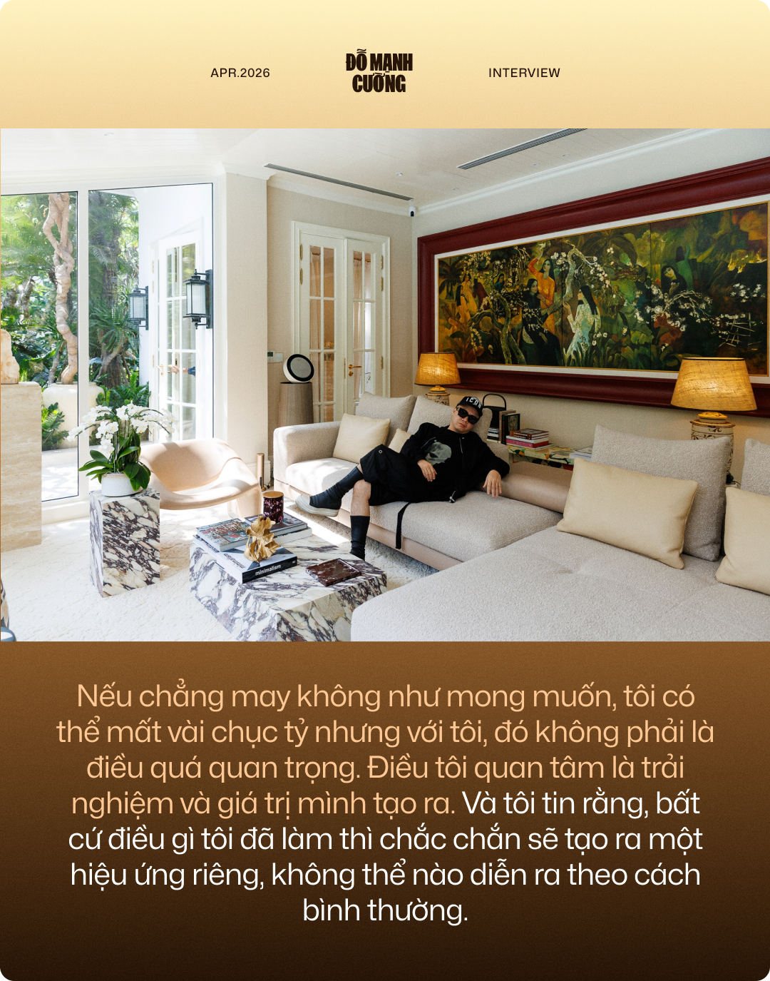 Nhà thiết kế Đỗ Mạnh Cường: "Nếu không giàu, tôi không dám nhận 10 con nuôi"- Ảnh 14.