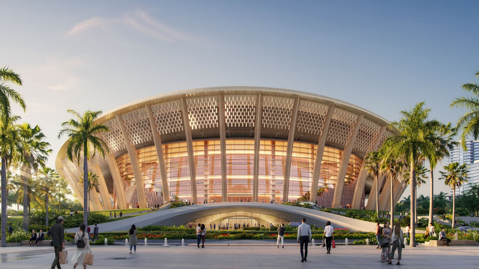 Việt Nam sắp sở hữu công trình chưa từng có trong lịch sử: Lớn hơn nơi trao giải Oscar, do các tên tuổi hàng đầu thế giới thiết kế - Ảnh 2.
