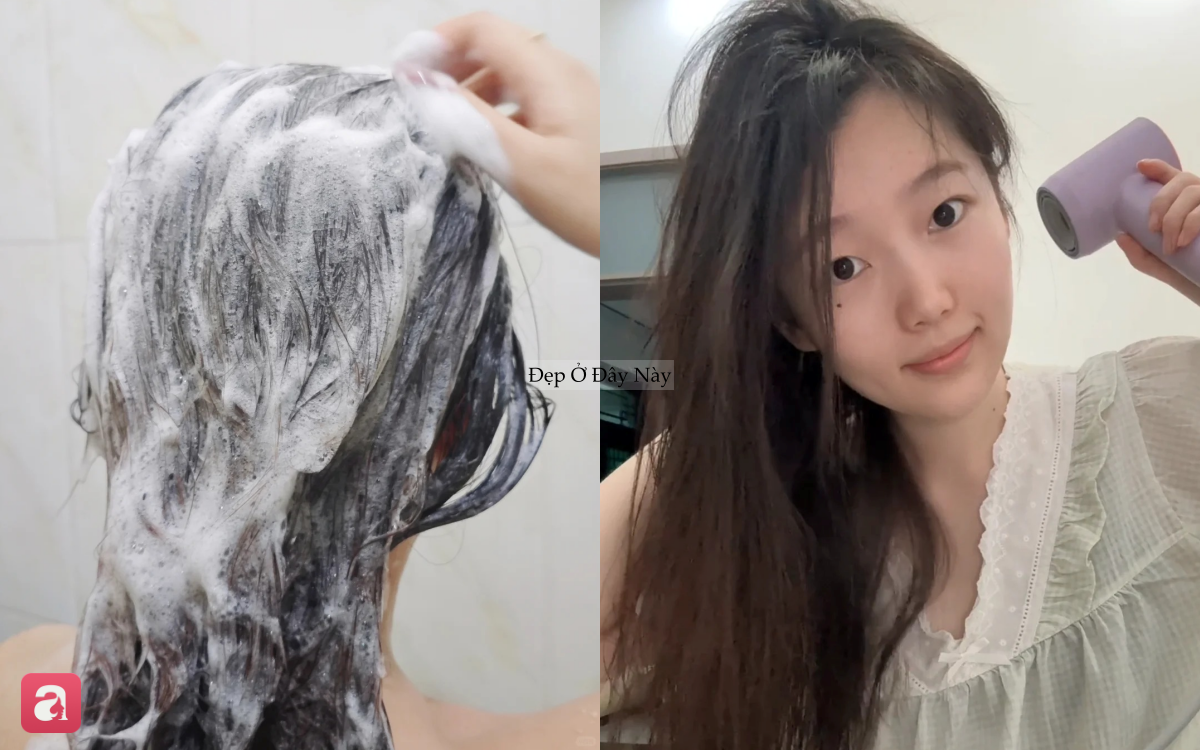 Không đổi dầu gội, tôi chỉ đổi cách gội đầu và mái tóc đã khác hoàn toàn - Ảnh 2.