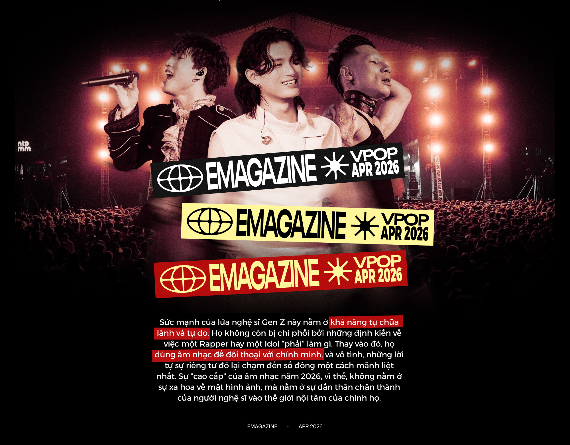 Vpop 2026: Cuộc chơi của nghệ sĩ trẻ và cơn thủy triều 