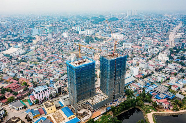 Diamond Hill Thái Nguyên tăng tốc tiến độ, hướng đến khai trương tầng thực tế tháng 5/2026 - Ảnh 1.