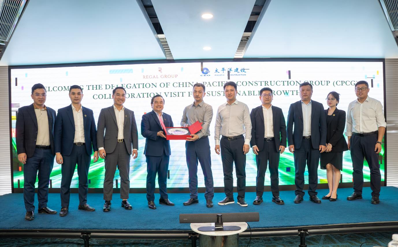 Regal Group tiếp đón lãnh đạo cấp cao Tập đoàn Xây dựng Thái Bình Dương - Ảnh 2.