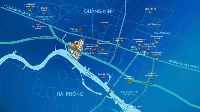 Sắp mở bán Mạo Khê Riverside kết nối Quảng Ninh, Hải Phòng, Bắc Ninh và sân bay Gia Bình - Ảnh 2. Sắp mở bán Mạo Khê Riverside kết nối Quảng Ninh, Hải Phòng, Bắc Ninh và sân bay Gia Bình - Ảnh 2.